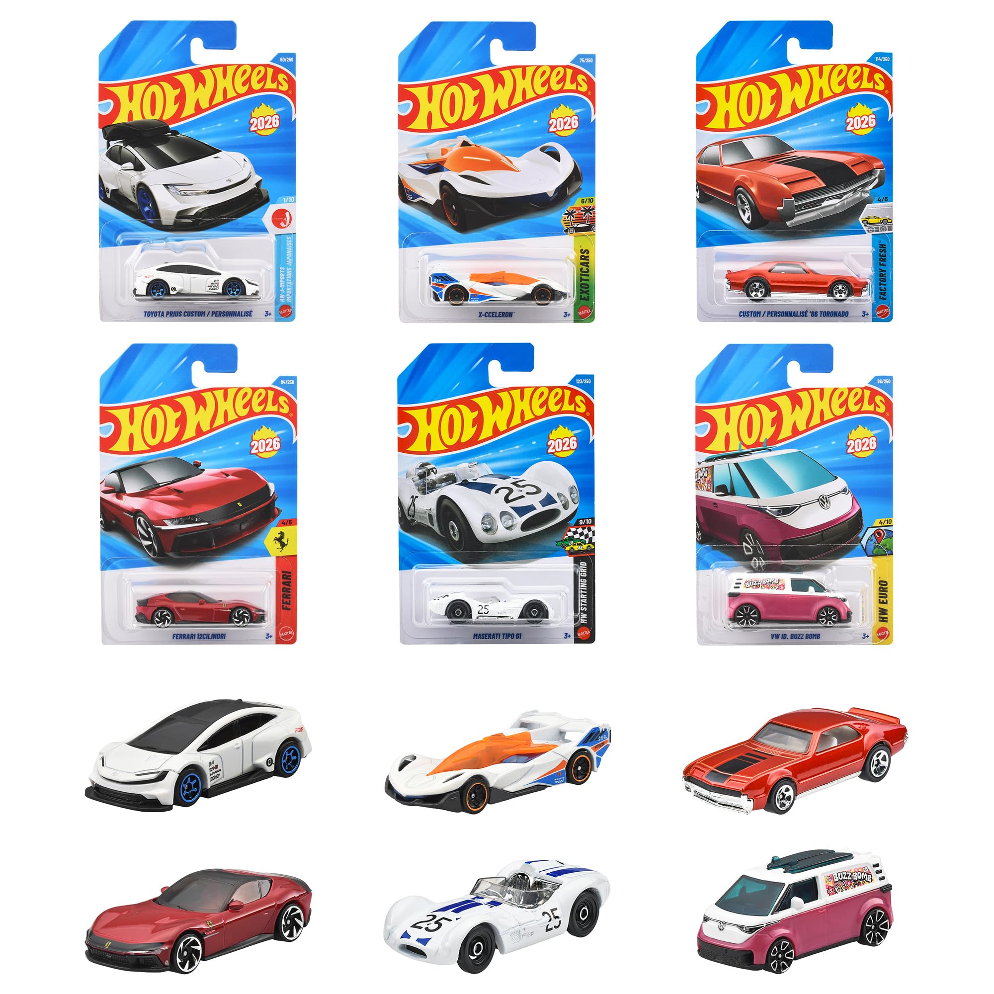 Amazon | ホットウィール(Hot Wheels) ベーシックカー Eアソート